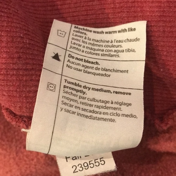 CARHARTT Salmon Zip Up Sweater Size Large - Picture 7 of 9